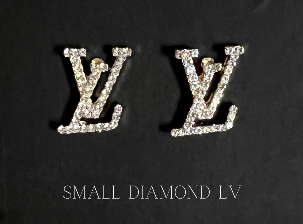 small lv earrings